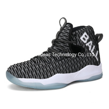 Wholesale Custom Breathable Sport Sneakers High Top Basketball Shoes for Men